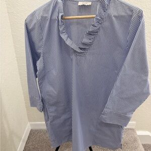 Blue Striped Women's Camisole